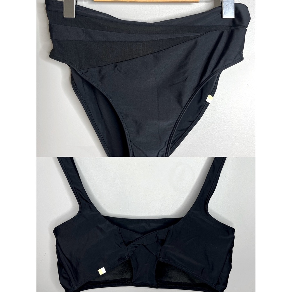 Summersalt Black Two Piece Bikini
